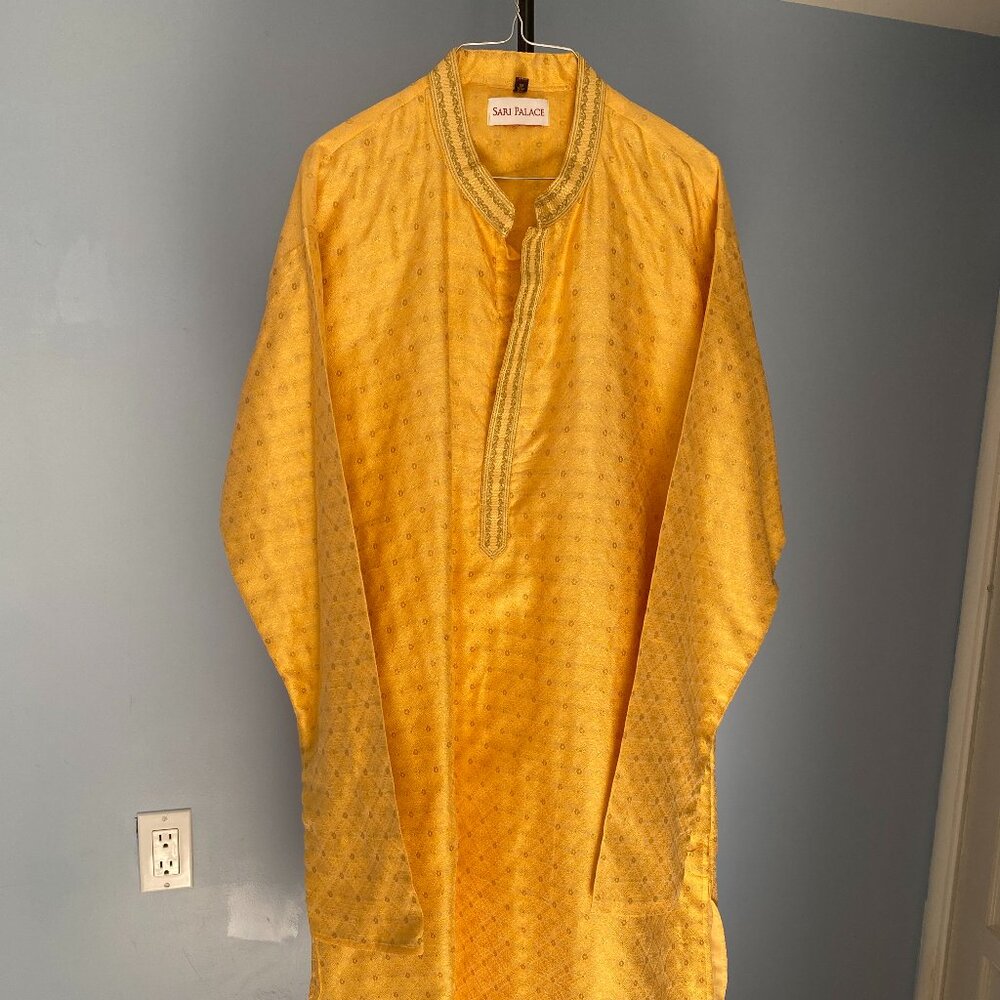Kurta for Mehndi / Desi Wedding Guest (Great for Tall Men!!)